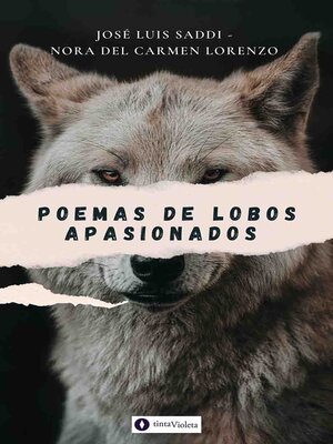 cover image of Poemas de lobos apasionados
